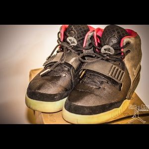 Nike Air Yeezy Solar Red NRG